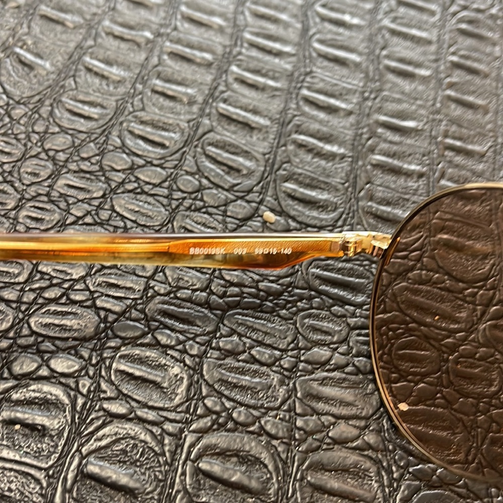 Balenciaga Sunglasses #BB0019SK Light Gold Frame - Picture 5 of 10